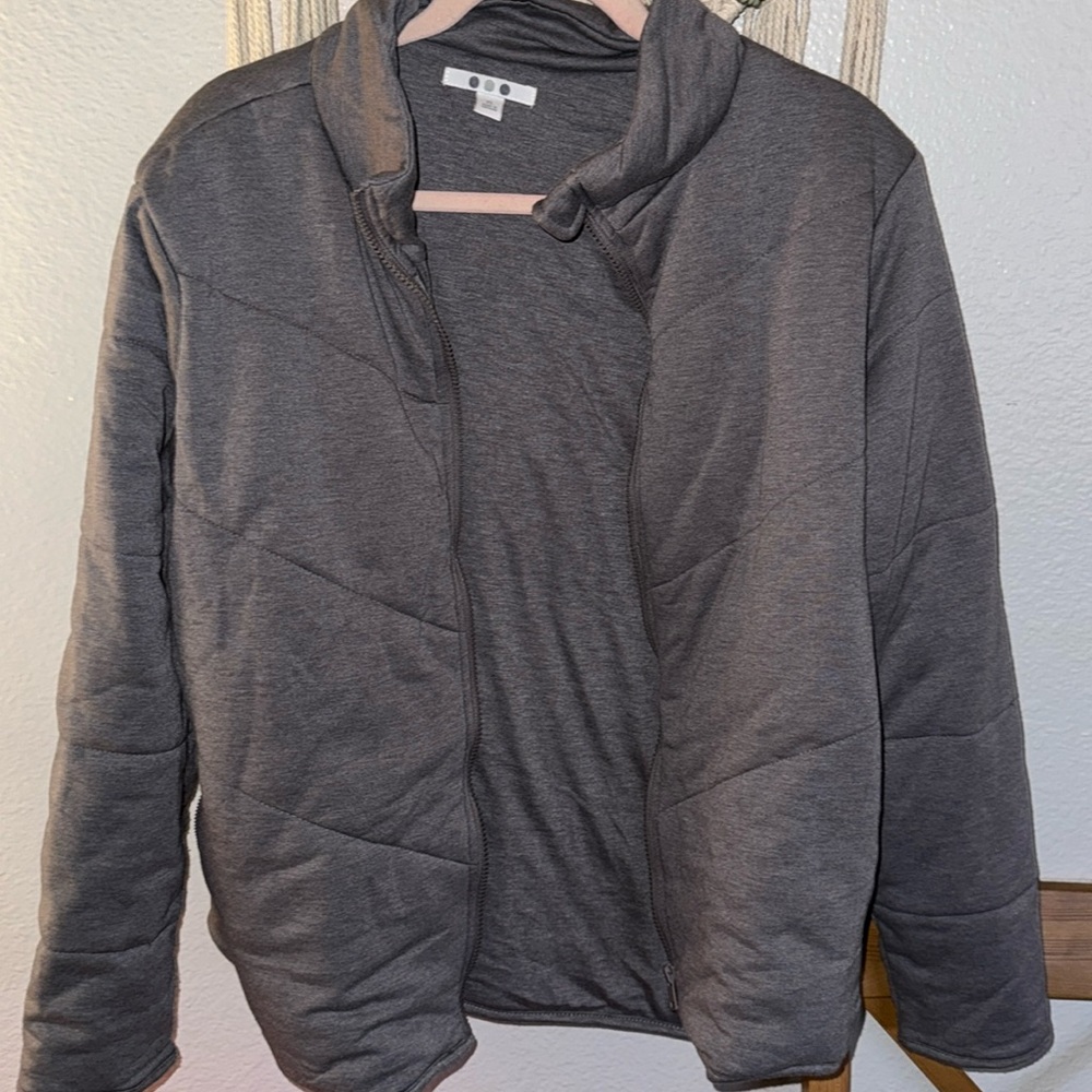 Grey J Jill cozy sweater